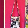 New York/london themed satchel