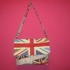 Union jack/London theme messenger bag £45