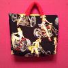 Motorcycle pin up girls Medium tote